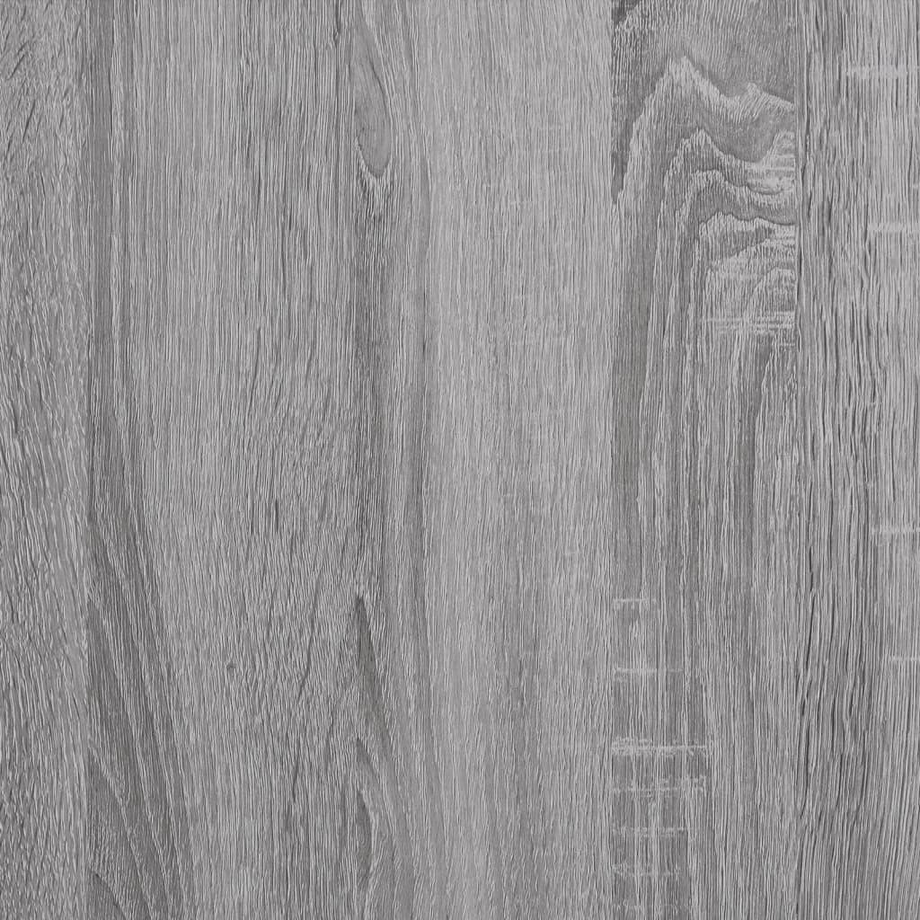 szürke sonoma színű szerelt fa TV-szekrény 100 x 40 x 40 cm