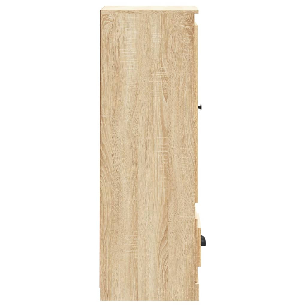 vidaXL sonoma tölgy szerelt fa magasszekrény 36x35,5x103,5 cm vidaXL sonoma tölgy szerelt fa magasszekrény 36x35,5x103,5 cm