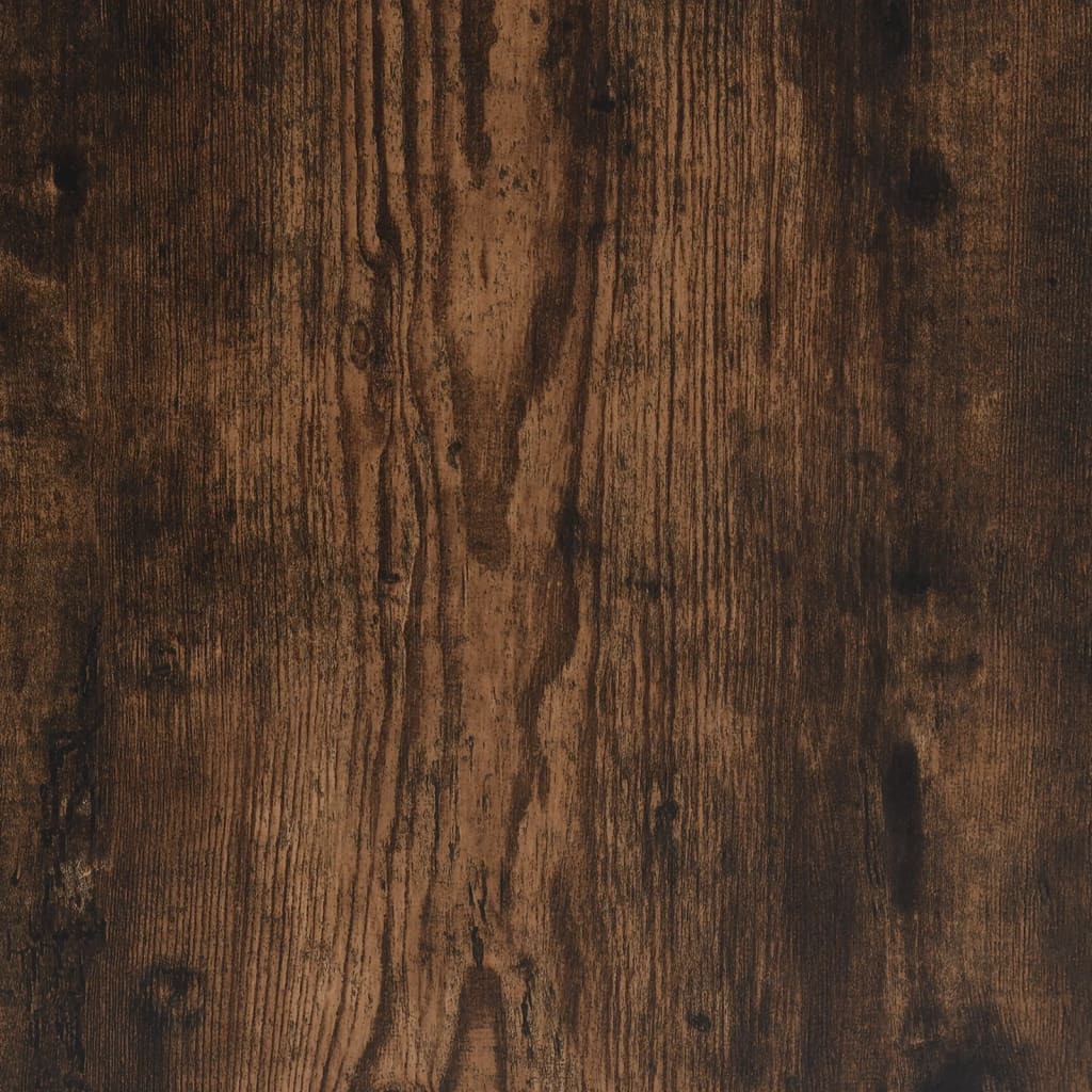 füstös tölgy színű szerelt fa cipősszekrény 100x42x60 cm