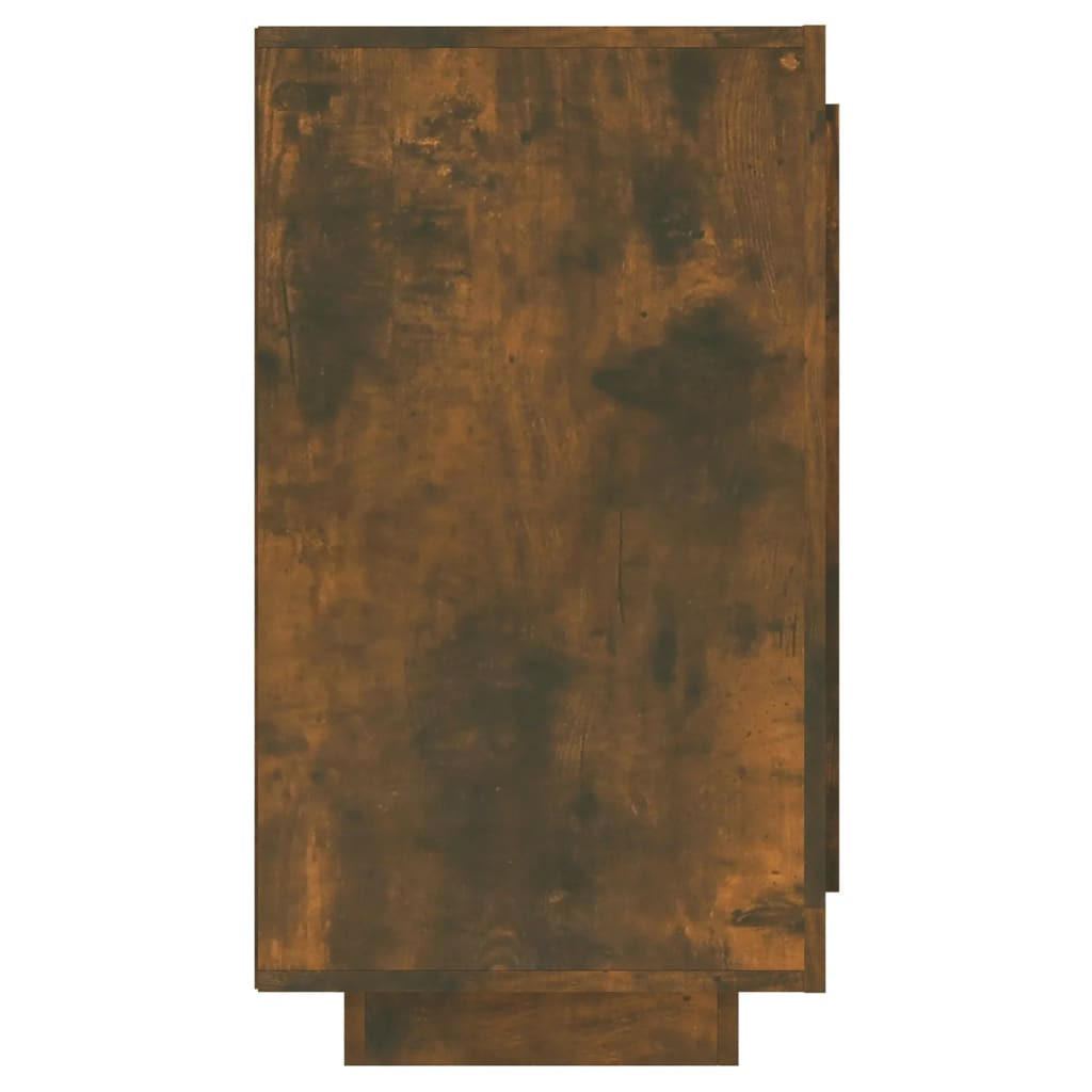 füstös tölgyszínű tálalószekrény 80 x 40 x 75 cm