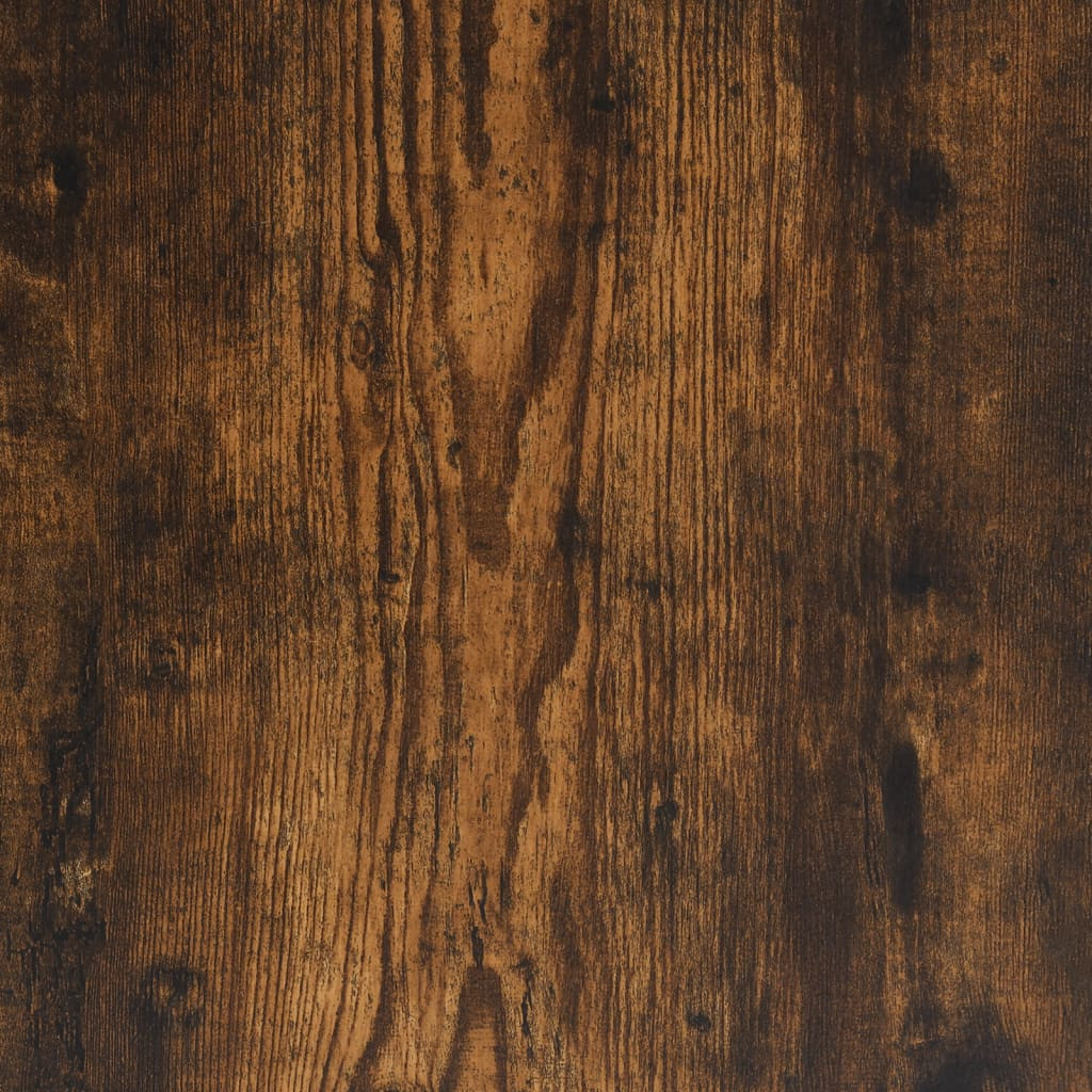 füstös tölgy színű szerelt fa magasszekrény 62 x 32 x 106,5 cm
