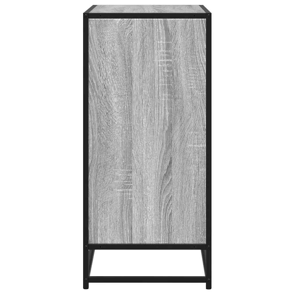 vidaXL komód Szürke Sonoma 68x35x76 cm Gépi úton előállított fa