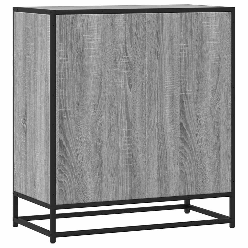 vidaXL komód Szürke Sonoma 68x35x76 cm Gépi úton előállított fa