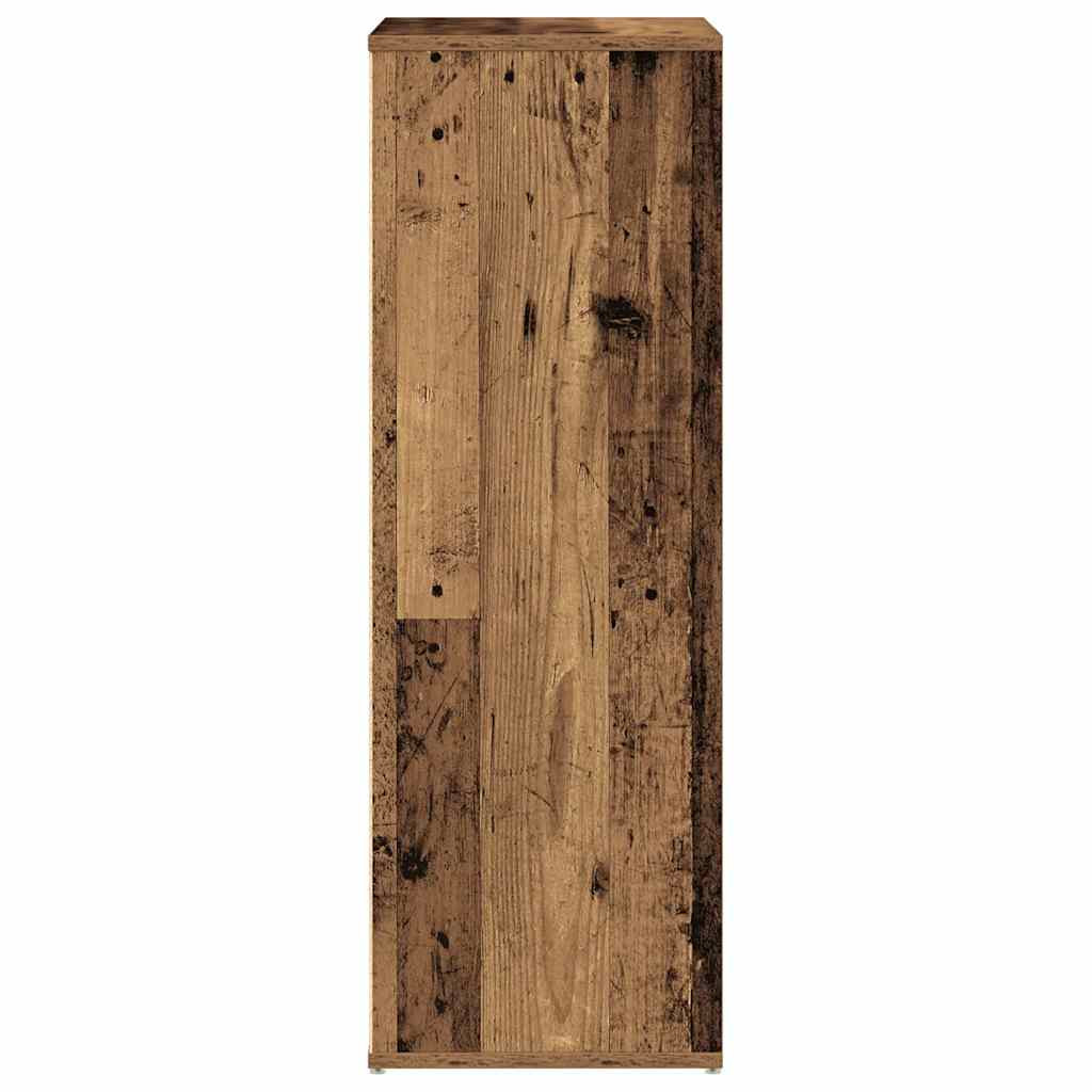 antik fa szerelt fa cipőtartó 54x34x100,5 cm