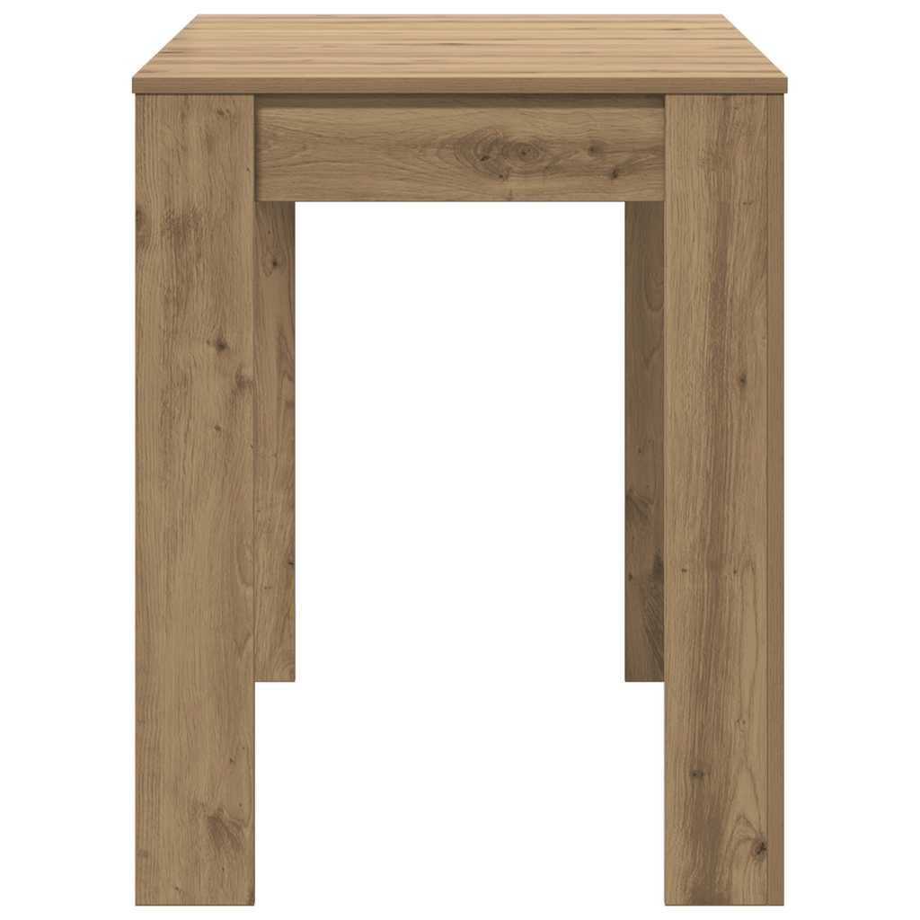 Étkezőasztal kézműves tölgy 120x60x76 cm műszaki fa