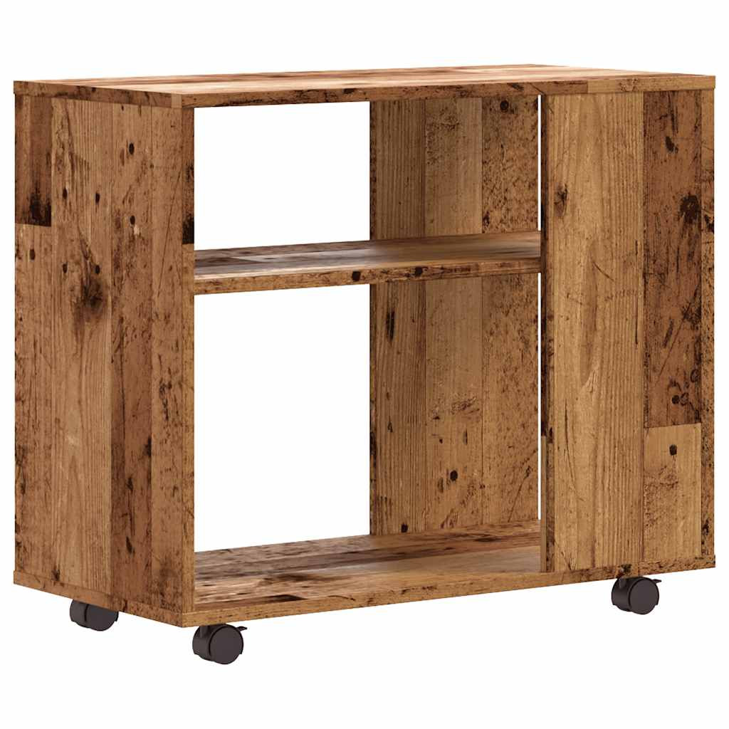 Oldalasztal Régi fa 70x35x55 cm műszaki fa Oldalasztal Régi fa 70x35x55 cm műszaki fa