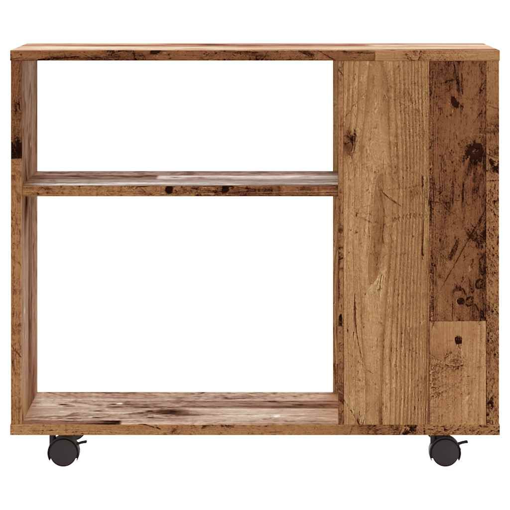 Oldalasztal Régi fa 70x35x55 cm műszaki fa Oldalasztal Régi fa 70x35x55 cm műszaki fa