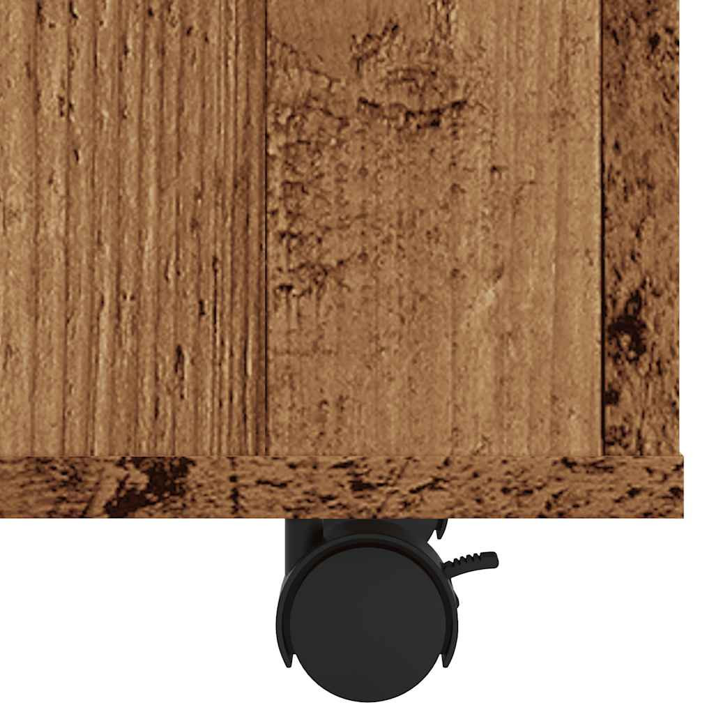 Oldalasztal Régi fa 70x35x55 cm műszaki fa Oldalasztal Régi fa 70x35x55 cm műszaki fa