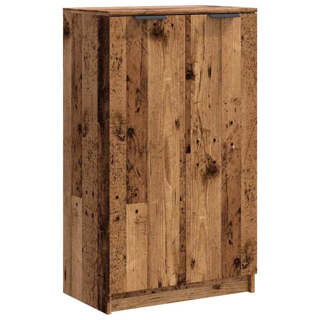 vidaXL antik fa színű szerelt fa cipőszekrény 59 x 35 x 100,5 cm