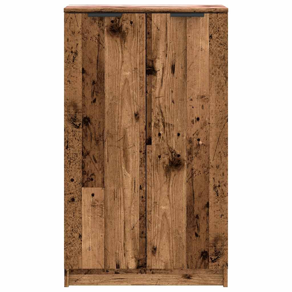 vidaXL antik fa színű szerelt fa cipőszekrény 59 x 35 x 100,5 cm