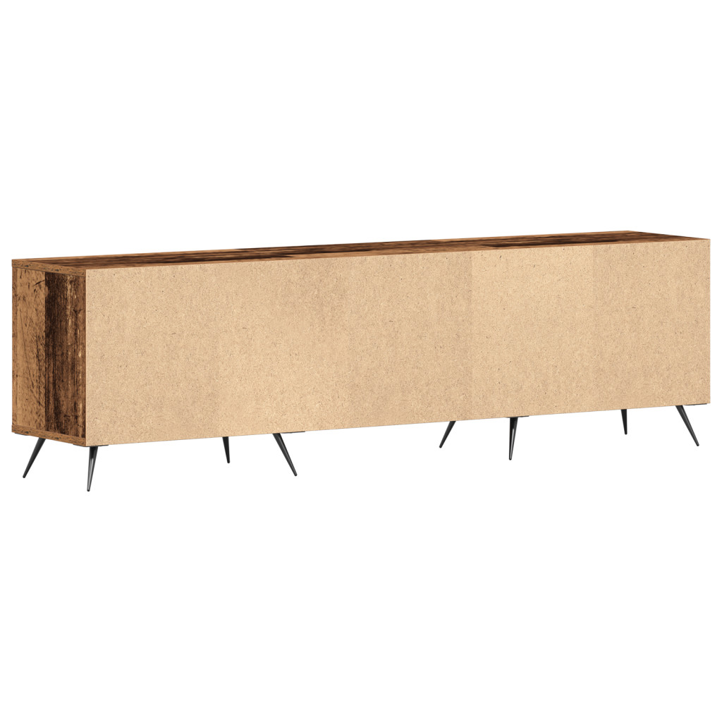 TV szekrény Régi Fa 150x30x44,5 cm Műgyanta