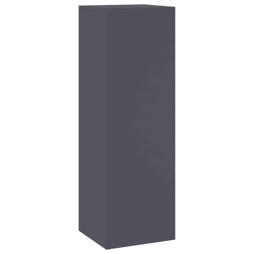 Növényállványok 2 pcs Antracit 24 x 24 x 75 cm Acél