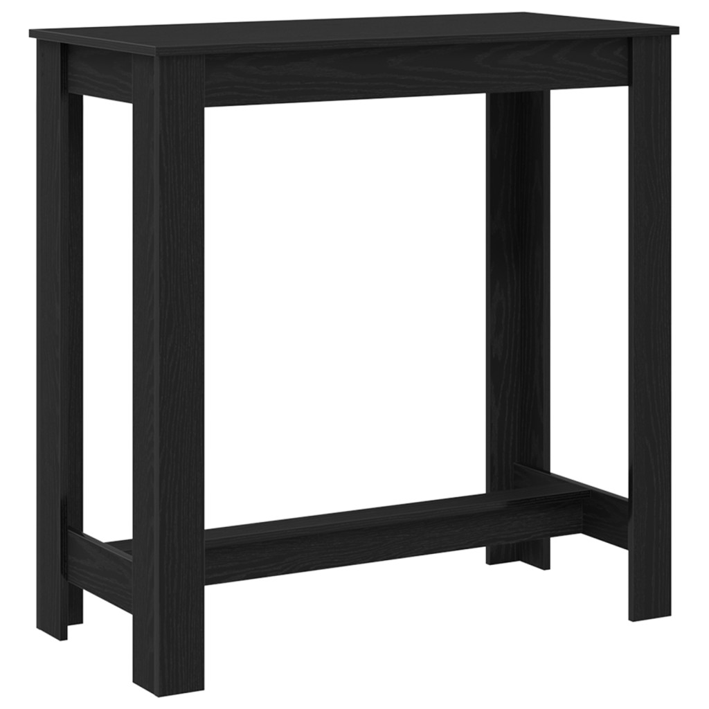 Fekete Tölgy Bárasztal 102x50x103,5 cm Mérnöki Fa
