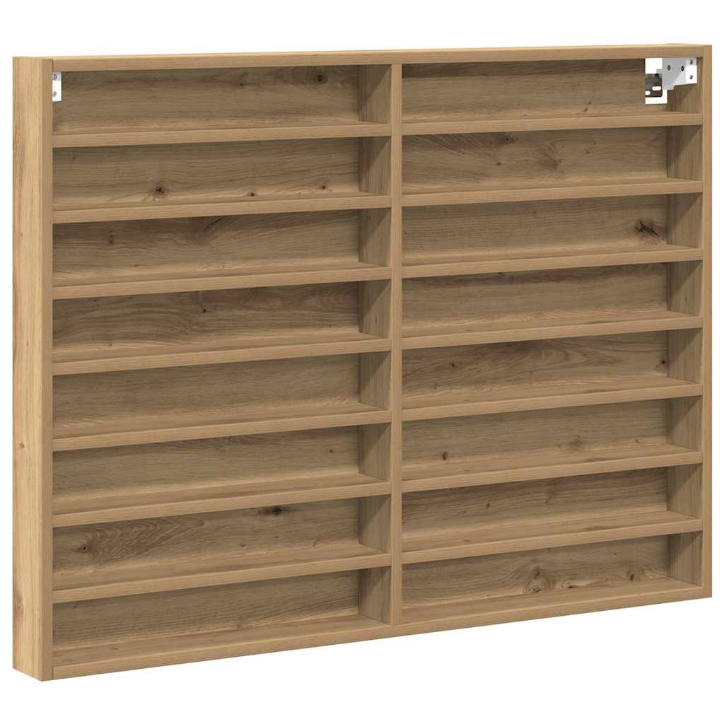 Kiállító szekrény Artisan tölgy 100 x 8,5 x 75 cm Faanyag