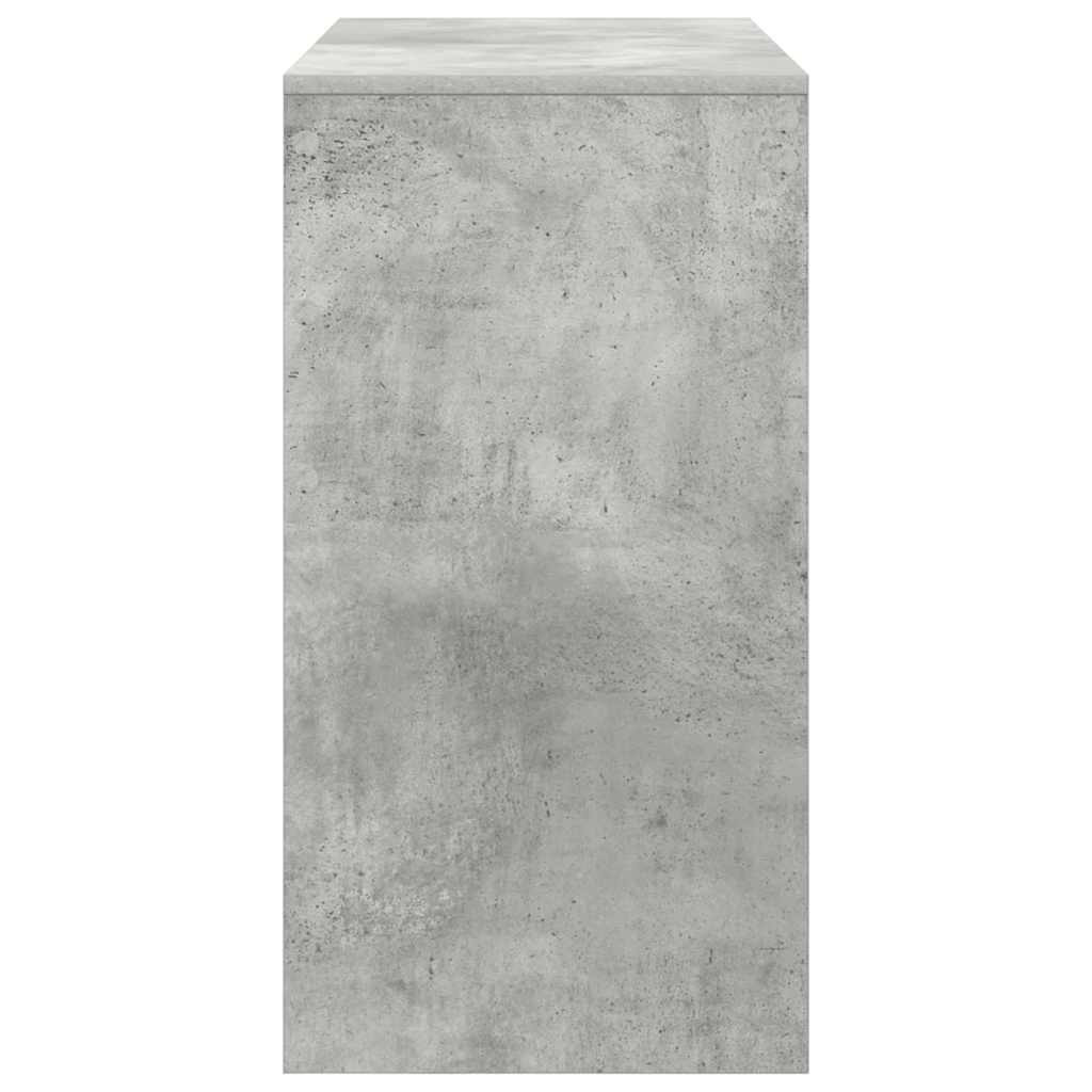 Asztal Beton szürke 90 x 40 x 76 cm Faanyag