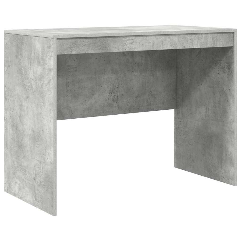 Asztal Beton szürke 100 x 50 x 76 cm Faanyag