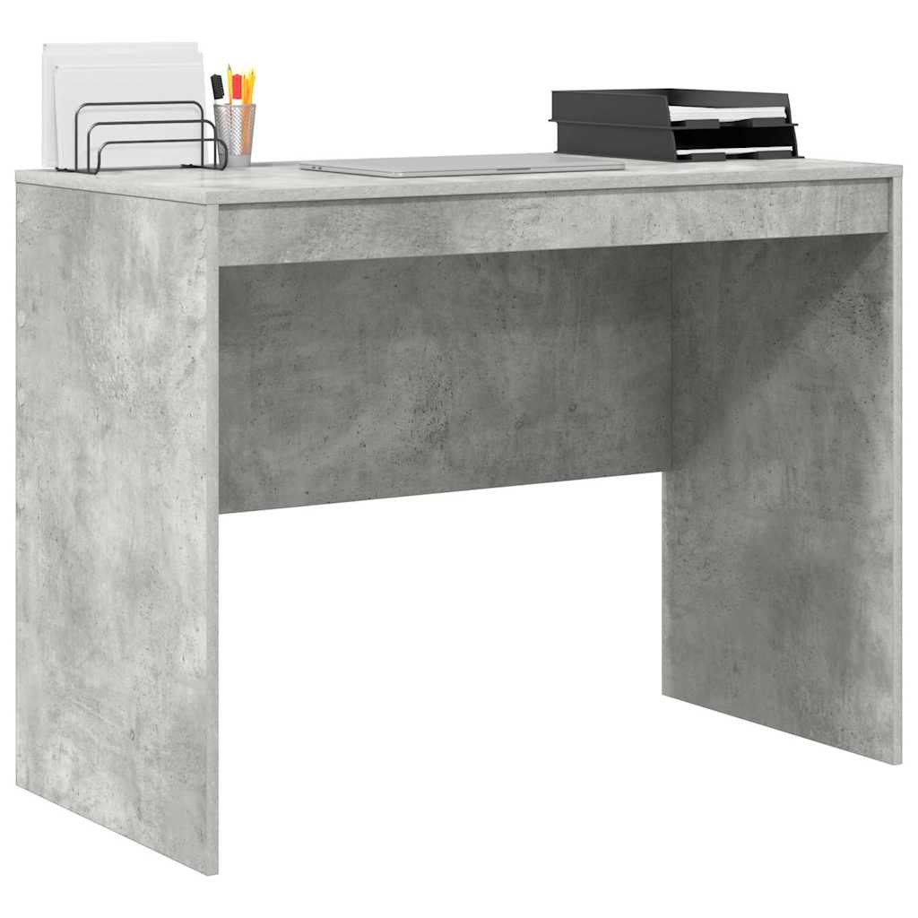 Asztal Beton szürke 100 x 50 x 76 cm Faanyag