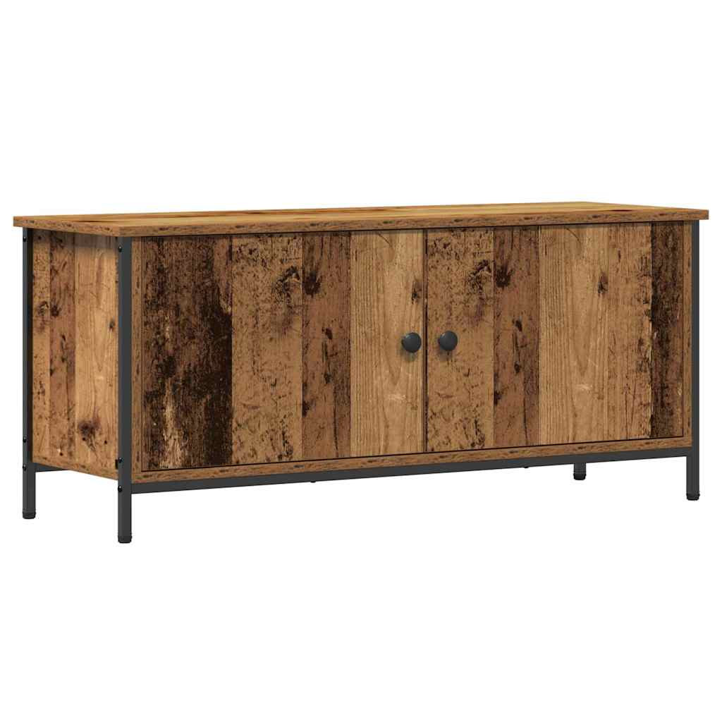 TV szekrény Öreg fa 100 x 35 x 45 cm Faanyag TV szekrény Öreg fa 100 x 35 x 45 cm Faanyag