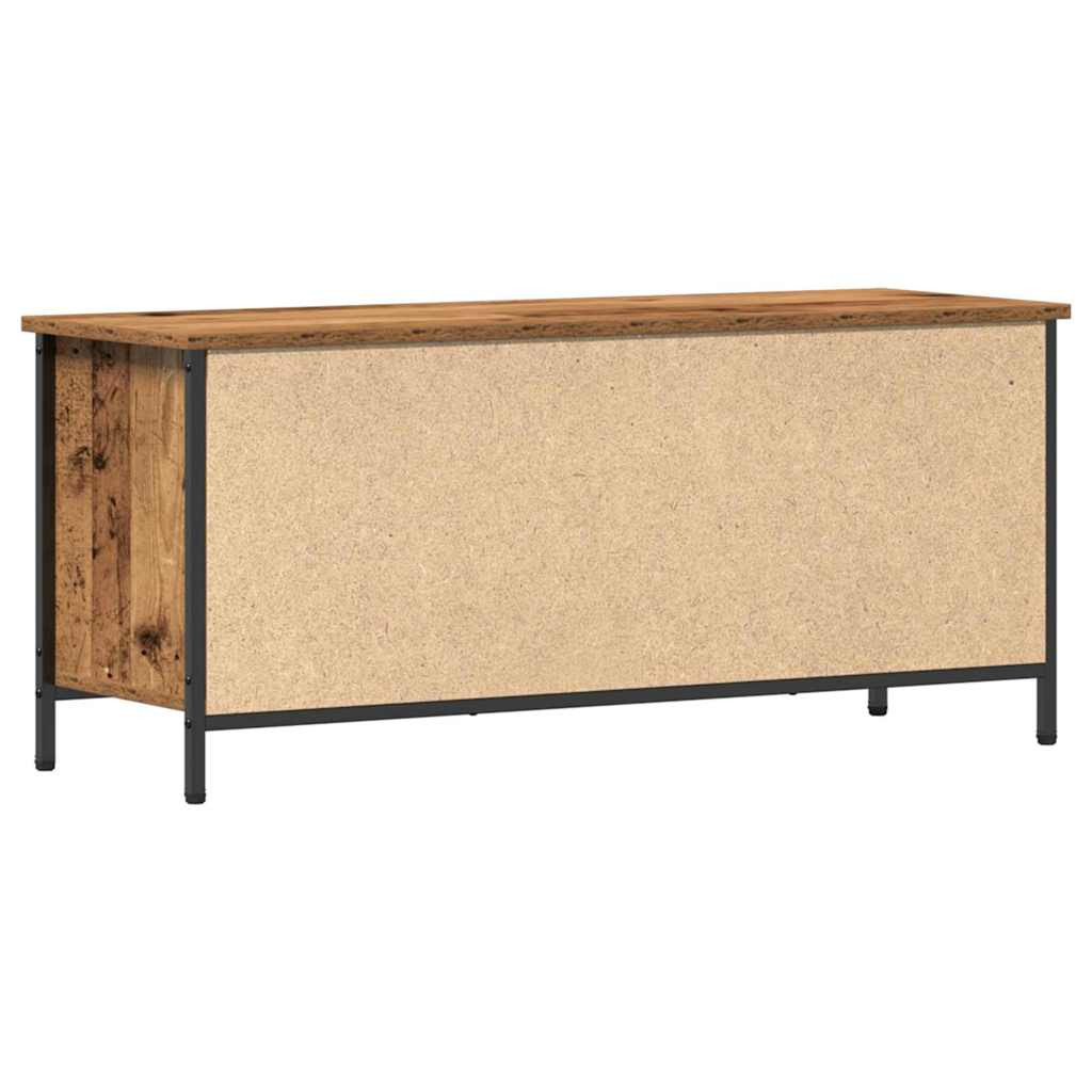 TV szekrény Öreg fa 100 x 35 x 45 cm Faanyag TV szekrény Öreg fa 100 x 35 x 45 cm Faanyag