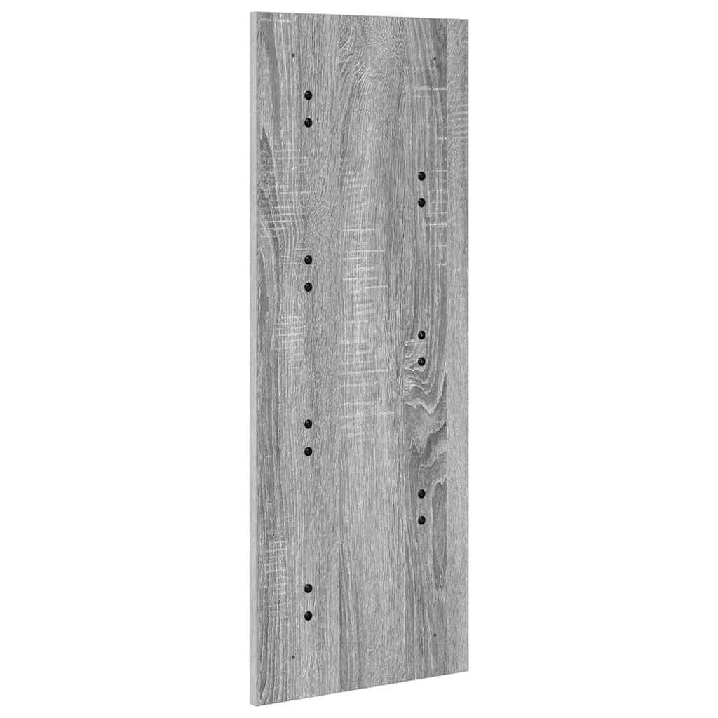 Fali Kabáthorog Szürke sonoma 30 x 1.5 x 80 cm Faanyag
