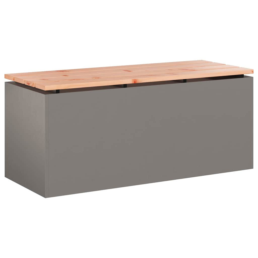 Kerti pad Rozsdás 100 x 40 x 43 cm időjárásálló acél