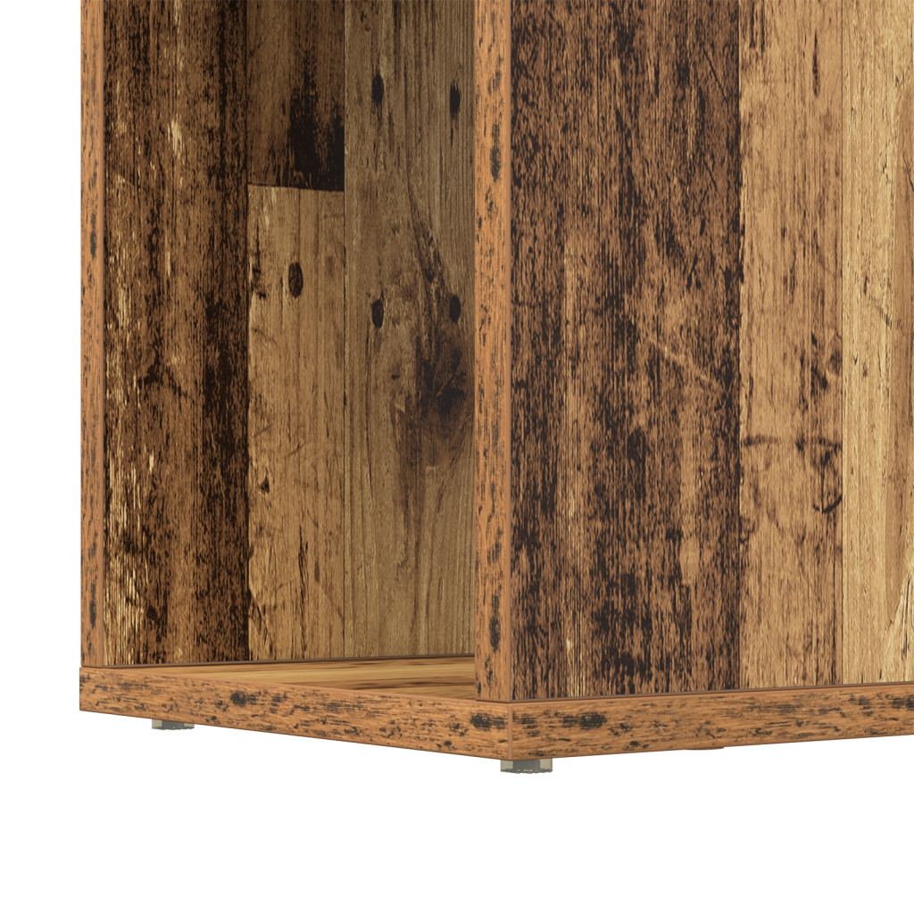 könyvespolc Régi fa Szerelt fa 80 x 24 x 124 cm Polc
