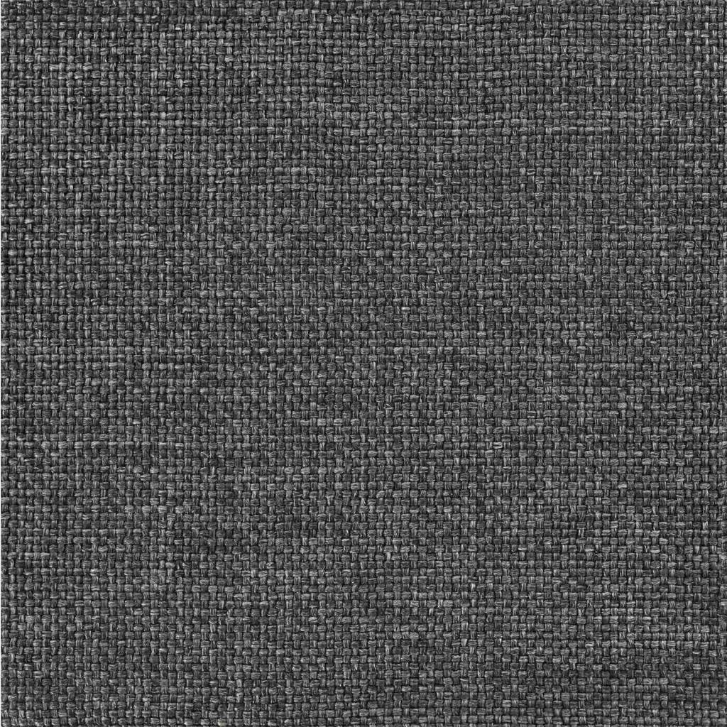 Ágykeret Kárpitozott Fejtámlával Sötétszürke 100 x 200 cm