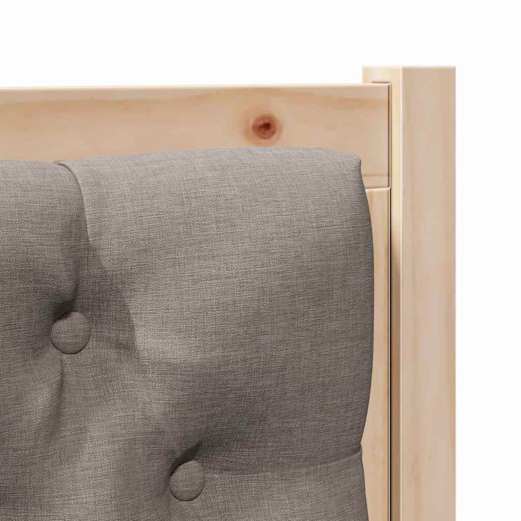 Fejtámla Egyéb Barna és taupe 75 cm Tömör fenyőfa