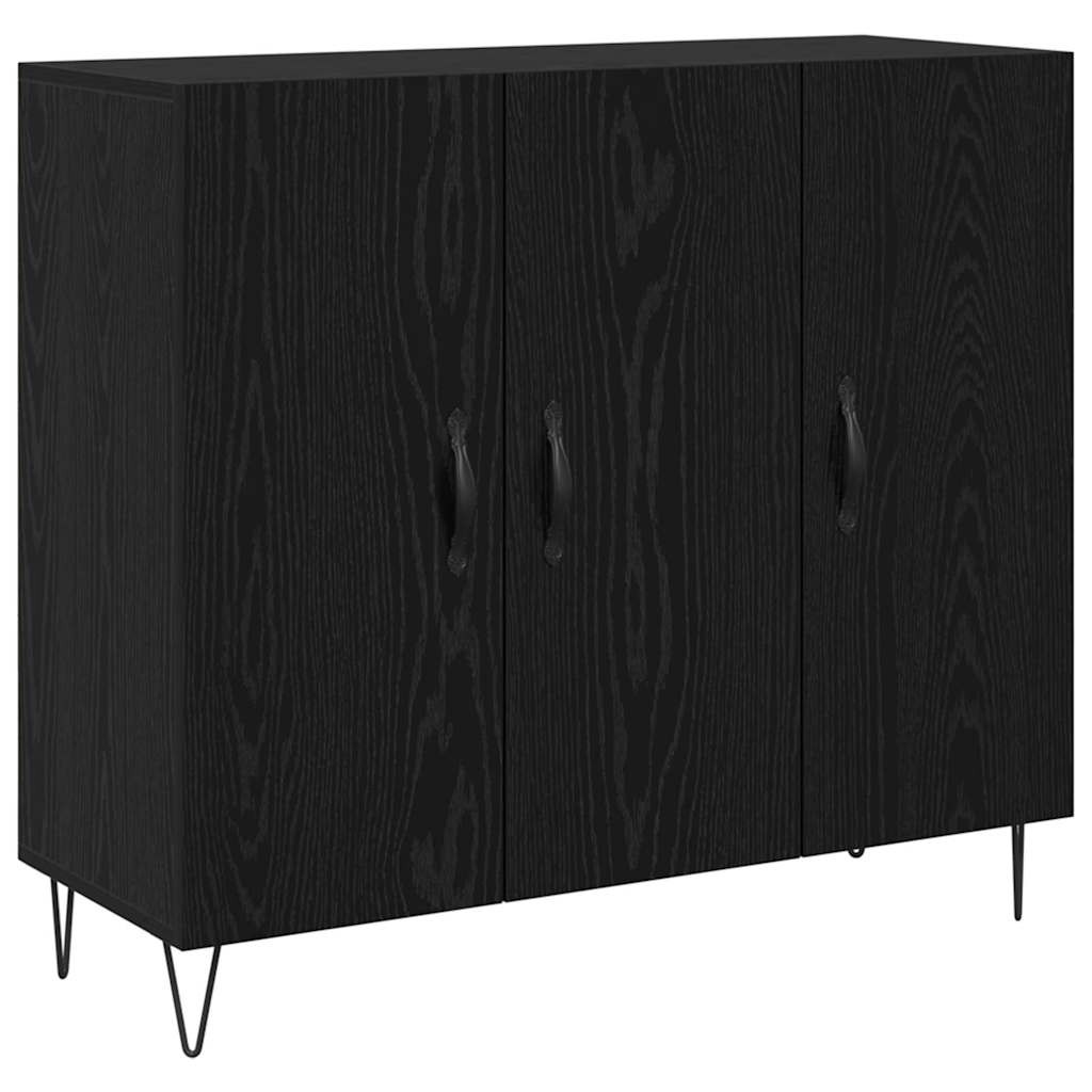 Széf Fekete tölgy 90 x 32,5 x 80 cm Faanyag