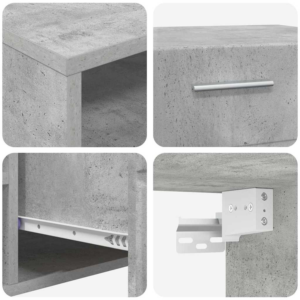 TV szekrény fiókkal Magasfényű fehér 100.5 x 39 x 30 cm Faanyag