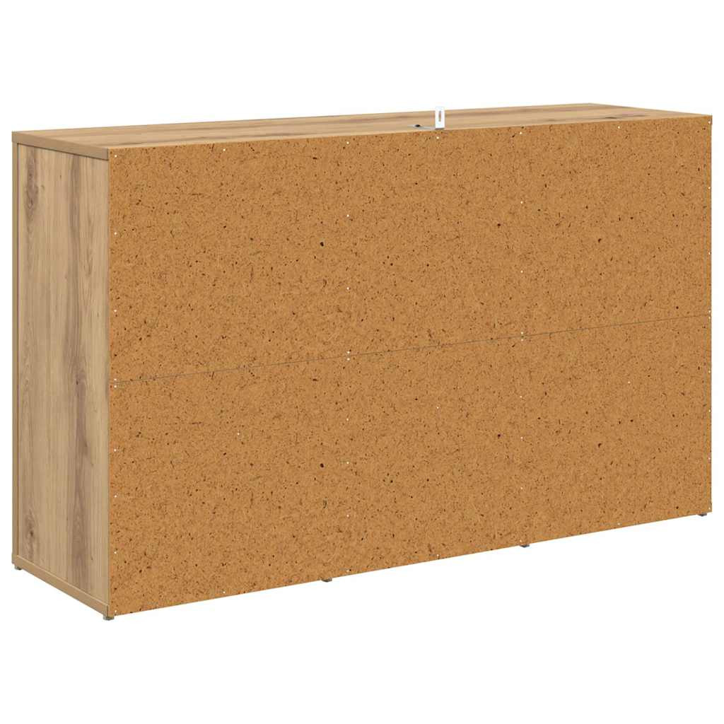Széf fiókkal Artisan tölgy 100 x 30 x 59,5 cm Faanyag