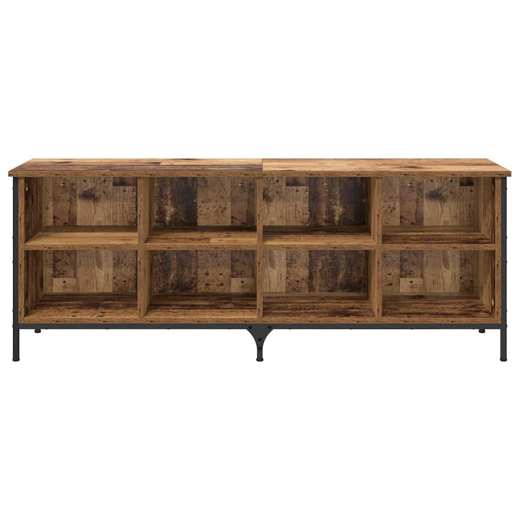 Cipőszekrény Öreg fa 131 x 35 x 50 cm Műszaki fa és vas