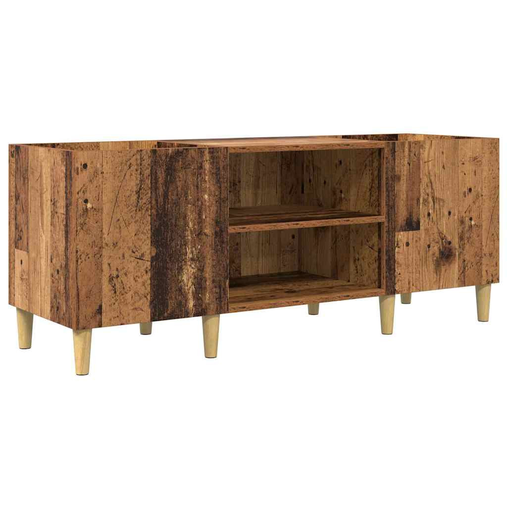 Hanglemez szekrény Öreg fa 121 x 38 x 48 cm Faanyag