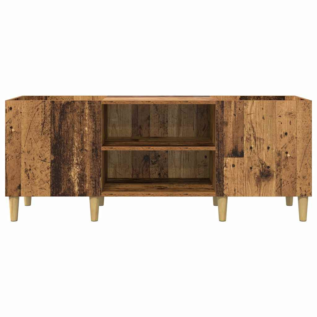 Hanglemez szekrény Öreg fa 121 x 38 x 48 cm Faanyag