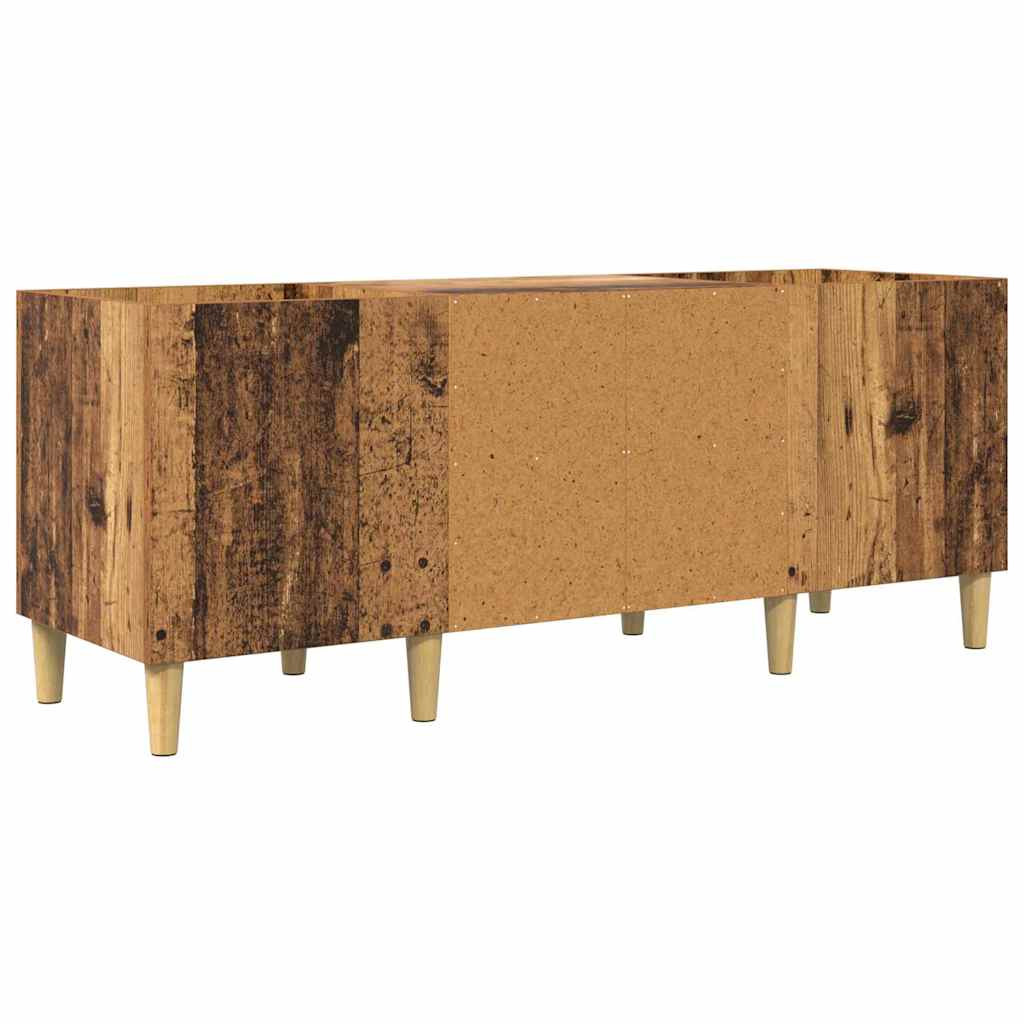 Hanglemez szekrény Öreg fa 121 x 38 x 48 cm Faanyag