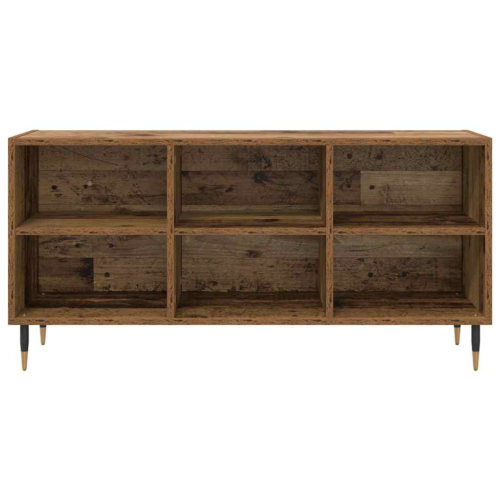 TV szekrény Öreg fa 103,5 x 30 x 50 cm Faanyag TV szekrény Öreg fa 103,5 x 30 x 50 cm Faanyag