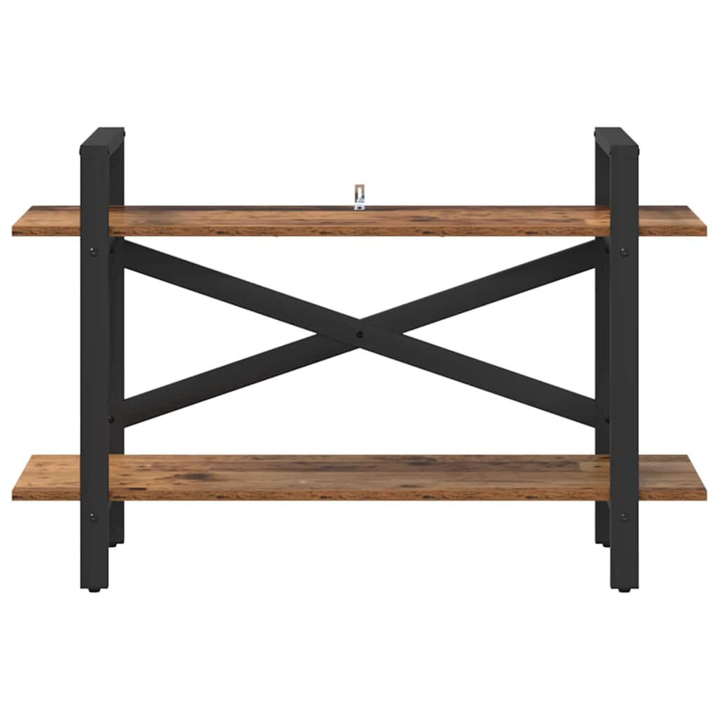 Könyvespolc Öreg fa 100 x 33,5 x 64 cm Faanyag