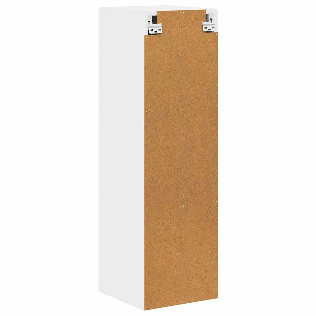 Konyhaszekrény Magas Fényű Fehér 30 x 31 x 100 cm Faanyag
