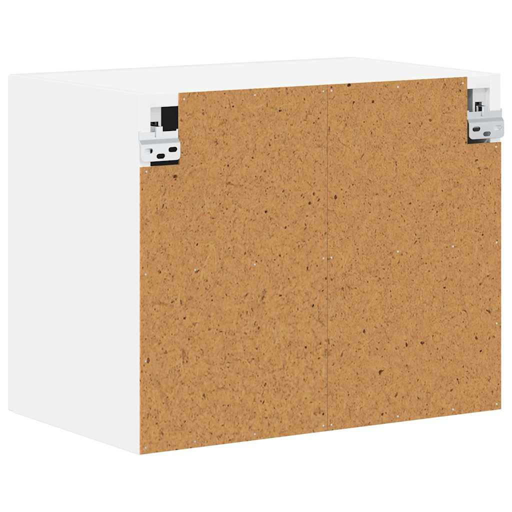 Konyhaszekrény Magas Fényű Fehér 50 x 31 x 40 cm Faanyag