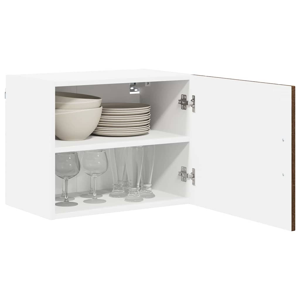 Konyhaszekrény 2 pcs Barna Tölgy 50 x 31 x 40 cm Faanyag