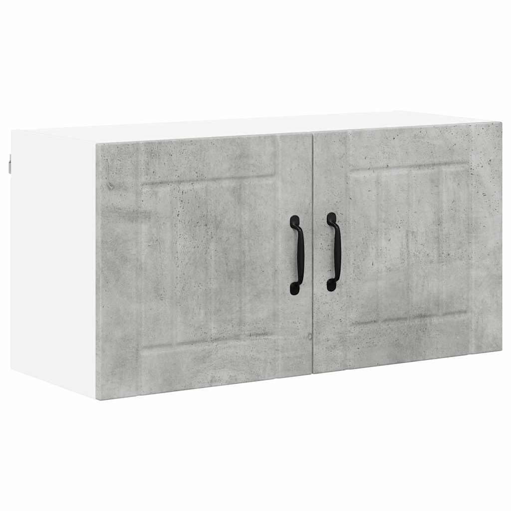 Konyhaszekrény Beton Szürke 80 x 31 x 40 cm Faanyag