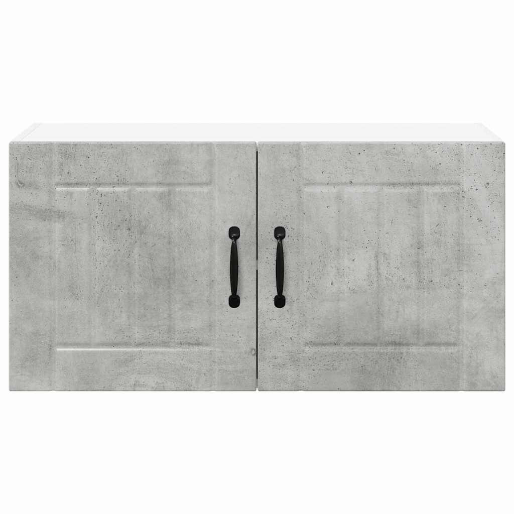 Konyhaszekrény Beton Szürke 80 x 31 x 40 cm Faanyag