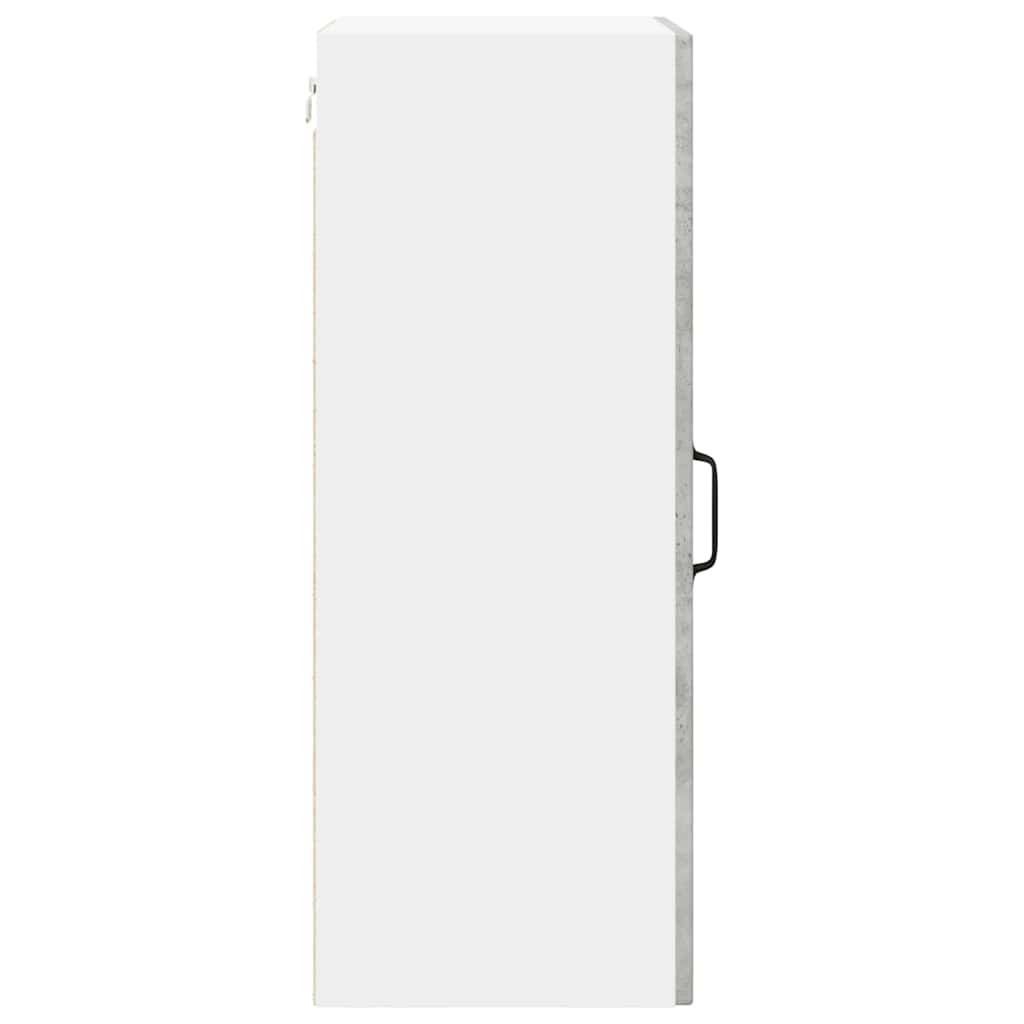 Konyhaszekrény 2 pcs Beton Szürke 40 x 31 x 80 cm Faanyag