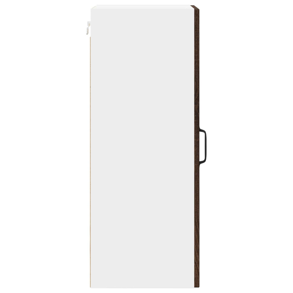 Konyhaszekrény 2 pcs Barna Tölgy 30 x 31 x 80 cm Faanyag