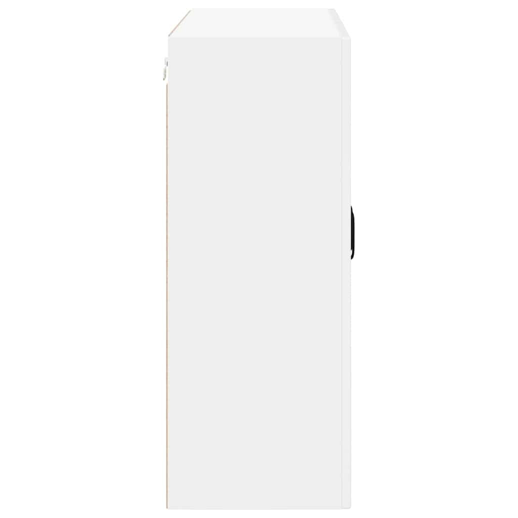 Konyhaszekrény Magas Fényű Fehér 80 x 31 x 80 cm Faanyag