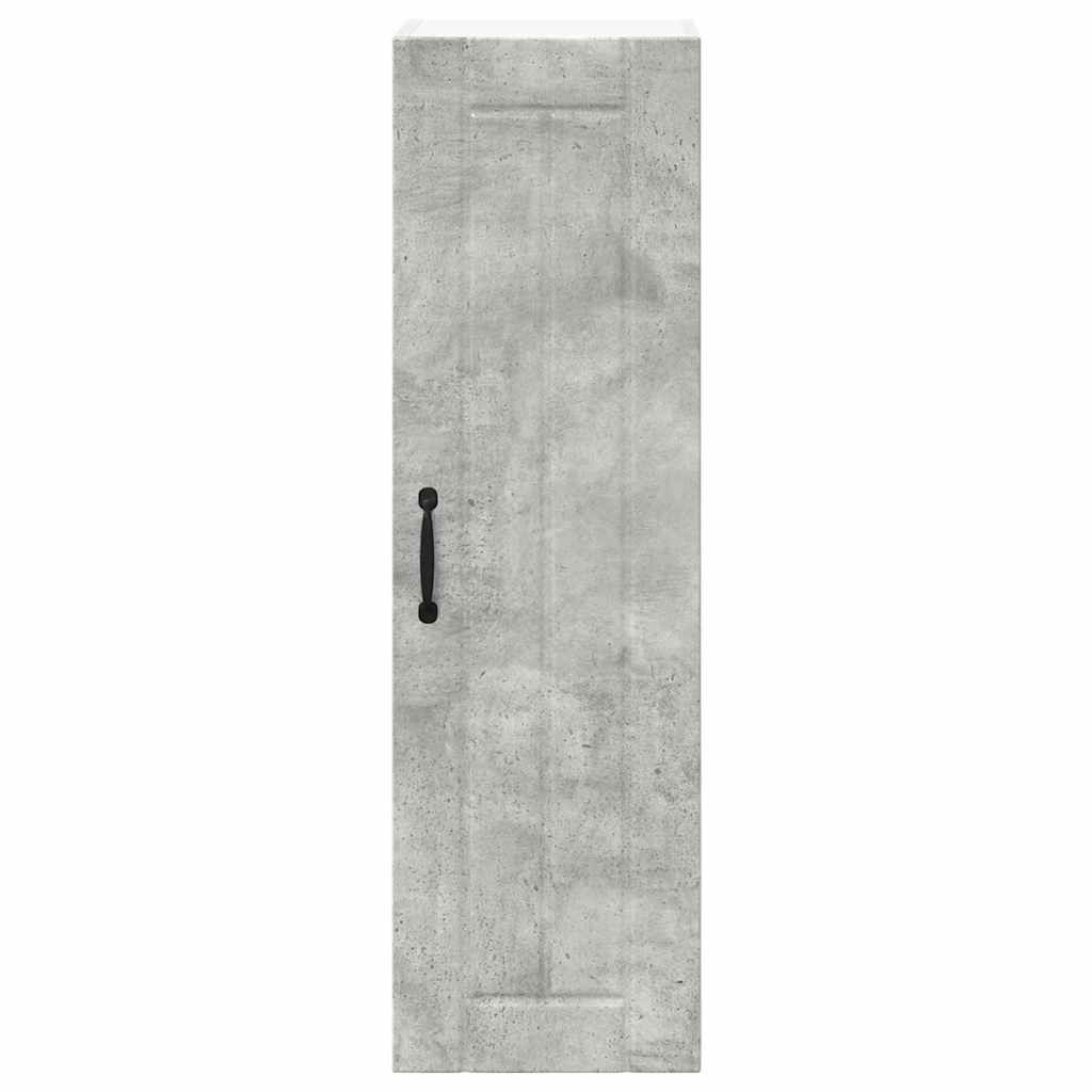 Konyhaszekrény Beton Szürke 30 x 31 x 100 cm Faanyag