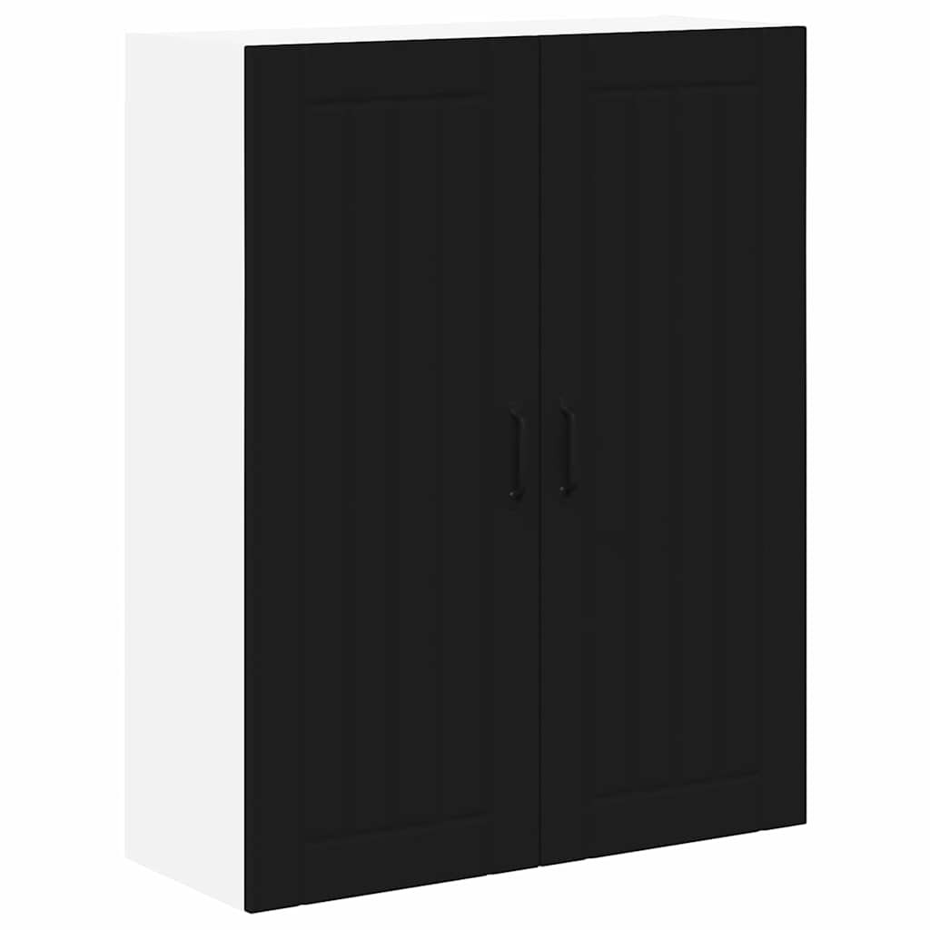 Konyhaszekrény Fekete 80 x 31 x 100 cm Faanyag