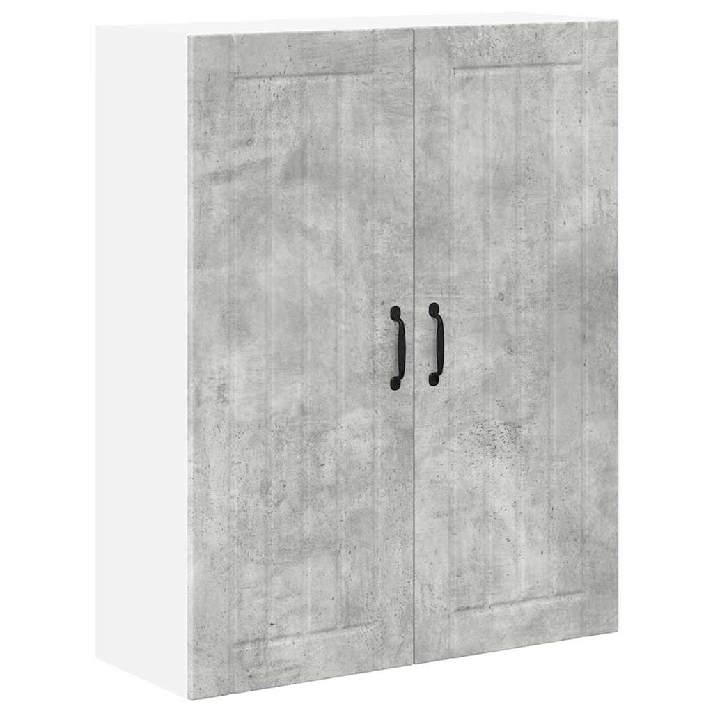 Konyhaszekrény Beton Szürke 80 x 31 x 100 cm Faanyag