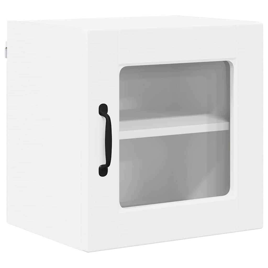 Konyhaszekrény polcokkal 2 pcs Fehér 40 x 31 x 40 cm Faanyag