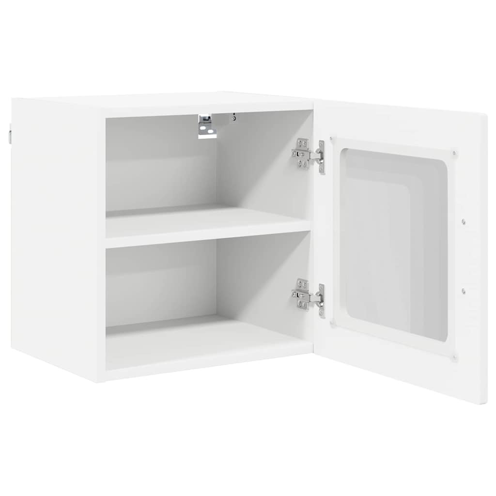Konyhaszekrény polcokkal 2 pcs Fehér 40 x 31 x 40 cm Faanyag